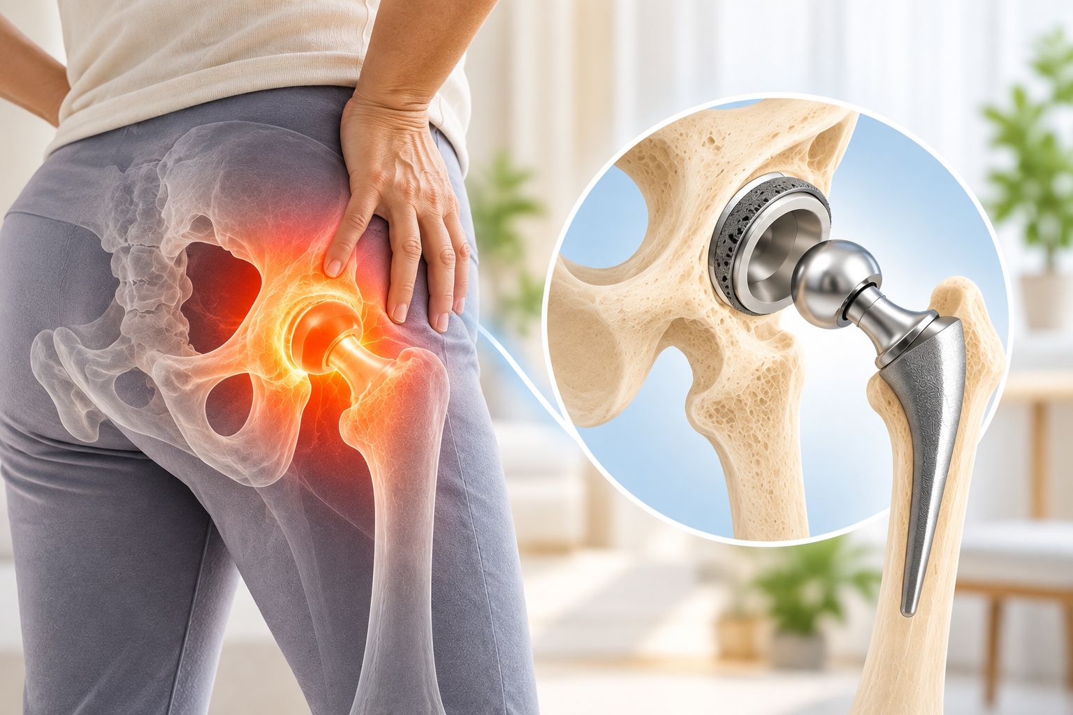 Why hip replacement surgery may be necessary